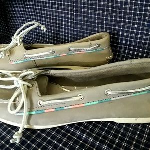 Sperry Gray Boat Shoe